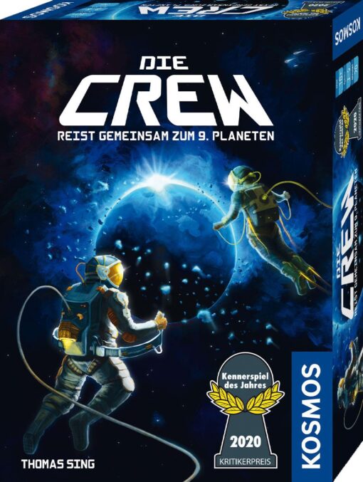 KOSMOS Die Crew Reist gemeinsam zum 9. Planeten, Kennerspiel des Jahres 2020.jpg