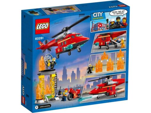 LEGO® City 60281 City Feuerwehrhubschrauber1