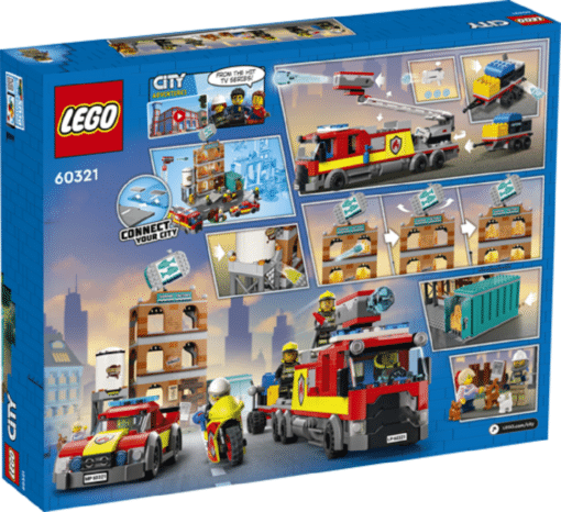 LEGO® City Fire 60321 Feuerwehreinsatz mit Löschtruppe2