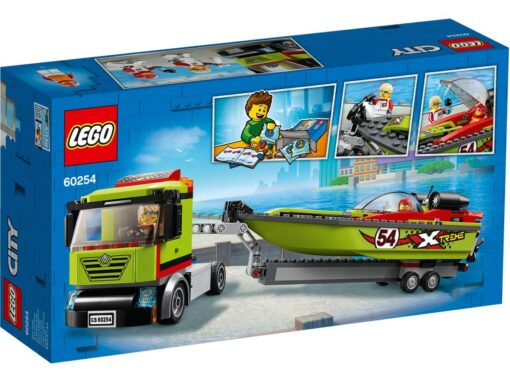 LEGO® City Great Vehicles 60254 - Rennboot- Transporter1.jpg