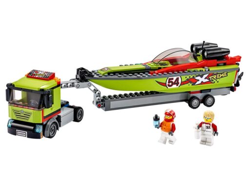 LEGO® City Great Vehicles 60254 - Rennboot- Transporter2.jpg