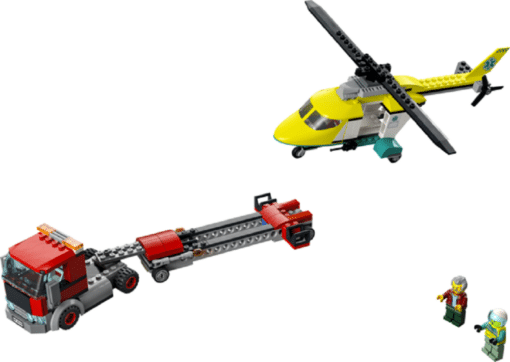 LEGO® City Great Vehicles 60343 Hubschrauber Transporter2