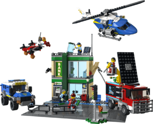 LEGO® City Police 60317 Banküberfall mit Verfolgungsjagd2