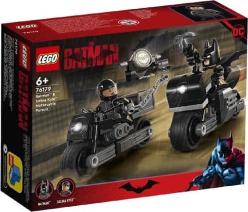 LEGO® DC Comics Super Heroes 76179 Batman™ & Selina Kyle™  Verfolgungsjagd auf dem Motorrad