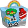 LEGO® DUPLO® Creative Play 10957 Mein erster Feuerwehrhubschrauber und mein erstes Polizeiauto