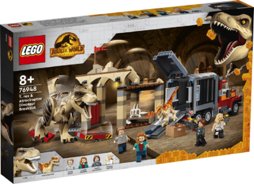 LEGO® Jurassic World™ 76948 T. Rex & Atrociraptor  Dinosaurier-Ausbruch