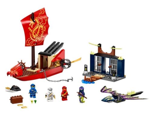 LEGO® NINJAGO 71749 Flug mit dem Ninja-Flugsegler2