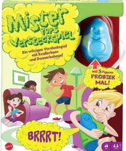 Mattel Games Mister Pups Versteckspiel, Kinderspiel, Aktionsspiel