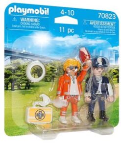 PLAYMOBIL-70823-DuoPack-Notarzt-und-Polizistin1