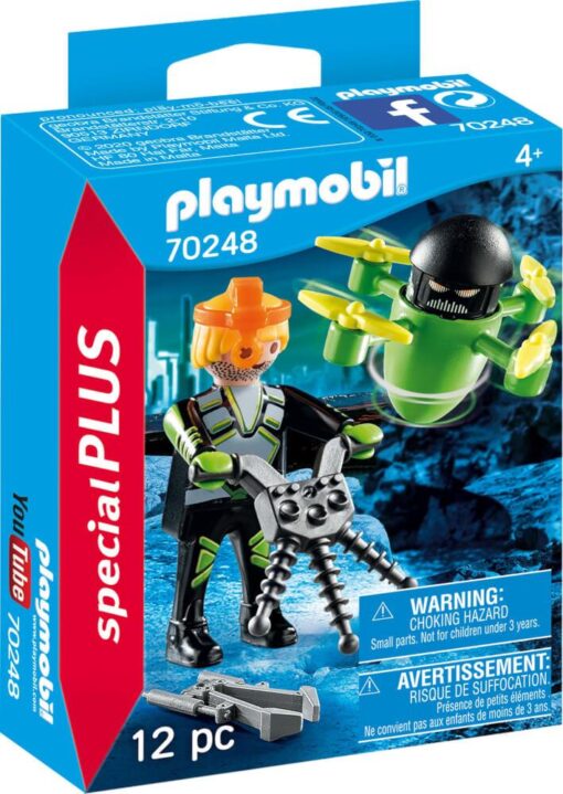 PLAYMOBIL® 70248 - Special Plus - Agent mit Drohne.jpeg