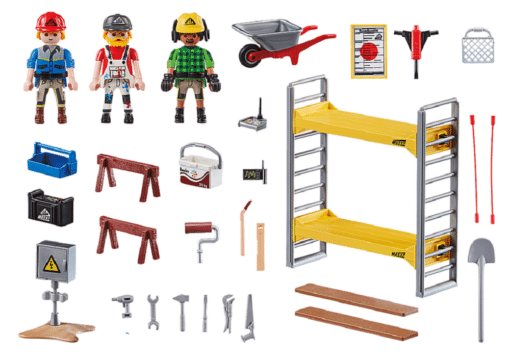 PLAYMOBIL® 70446 City Action Baugerüst mit Handwerkern1