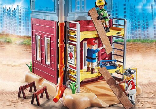 PLAYMOBIL® 70446 City Action Baugerüst mit Handwerkern2