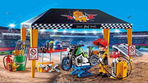 PLAYMOBIL® 70552 Stuntshow Stuntshow Werkstattzelt1.jpg