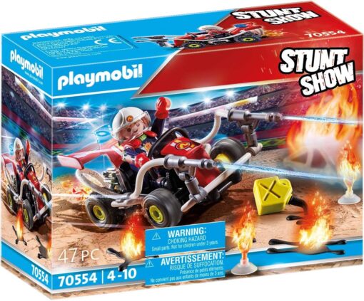 PLAYMOBIL® 70554 Stuntshow Stuntshow Feuerwehrkart12