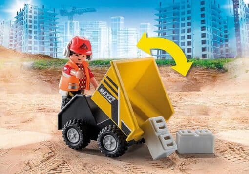 PLAYMOBIL® 70742 City Action Baustelle mit Kipplaster2