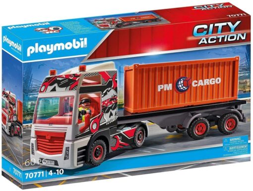 PLAYMOBIL® 70771 City Action LKW mit Anhänger