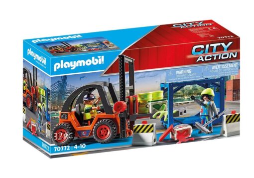 PLAYMOBIL® 70772 City Action Gabelstapler mit Fracht