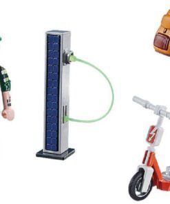 PLAYMOBIL® 70873 Hipster mit E-Roller und Ladestation.2