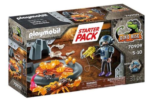 PLAYMOBIL® 70909 Dino Rise - Starter Pack Kampf gegen den Feuerskorpion