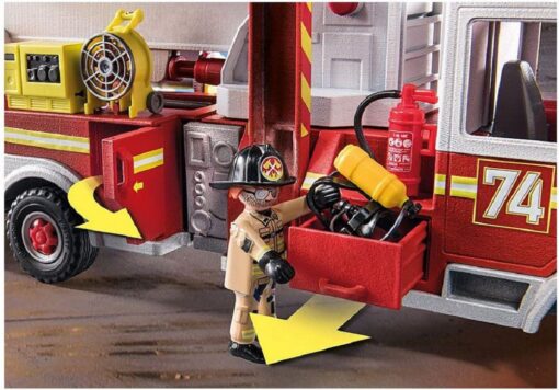 PLAYMOBIL® City Action 70935 Feuerwehr-Fahrzeug  US Tower Ladder2