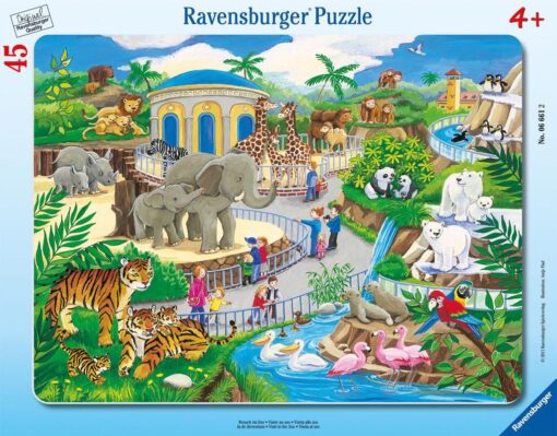 Puzzle Besuch im Zoo, 45 Teile.jpg