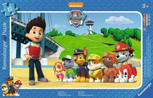 Rahmenpuzzle Paw Patrol, 15 Teile.jpg