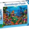 Ravensburger Kinderpuzzle 12987 - Die Meereskönigin 200 Teile XXL