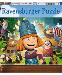 Ravensburger Kinderpuzzle Unser kluges Köpfchen Wickie, 2x24 Teile.jpeg