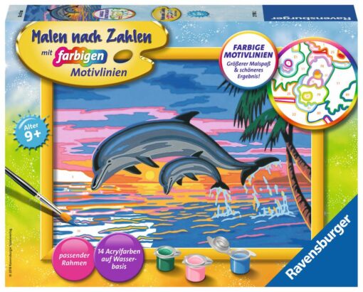 Ravensburger Malen nach Zahlen Paradies der Delfine.jpeg