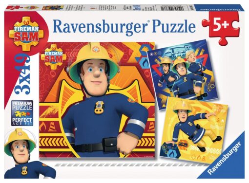 Ravensburger Puzzle Bei Gefahr Sam rufen, 3x49 Teile.jpeg