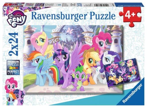 Ravensburger Puzzle My Little Pony, Zauberhafte Ponys, 2x24 Teile.jpeg