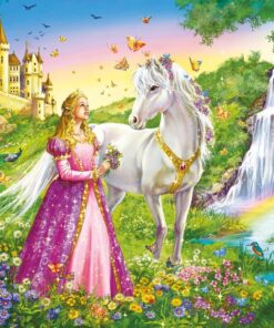 Ravensburger Puzzle Prinzessin mit Pferd, 200 Teile.jpeg