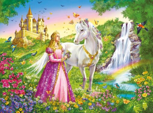 Ravensburger Puzzle Prinzessin mit Pferd, 200 Teile.jpeg