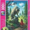 Ravensburger Rotkäppchen und der Wolf, 100 Teile mit Glitzer