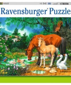 Ravensburger XXL Puzzle Idylle am Teich, 100 Teile.jpg