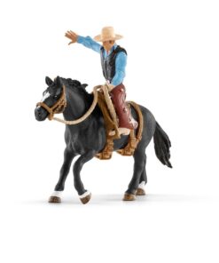 Schleich 41416 Pferd mit Cowboy Rodeo.jpg