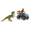 Schleich-41466-Flucht-auf-Quad-vor-Velociraptor