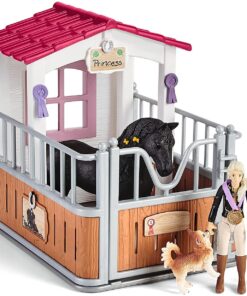 Schleich 42437 Horse Club - Pferdebox mit Tori und Princess2