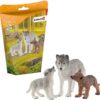 Schleich 42472 Wolfsmutter mit Welpen