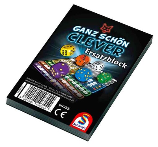 Schmidt Spiele Ganz schön clever! Ersatzblock