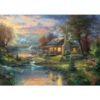 Schmidt Spiele Puzzle Thomas Kinkade Im Naturparadies, 1000 Teile.jpg