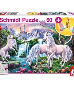 Schmidt-Spiele-Puzzle-Traumhafte-Einhoerner-mit-Einhorn-Haarreifen-60-Teile.jpeg