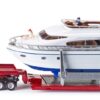 Schwertransport mit Yacht