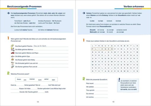 Tessloff Fit für die Schule- Das kann ich  Grammatik 3. Klasse2