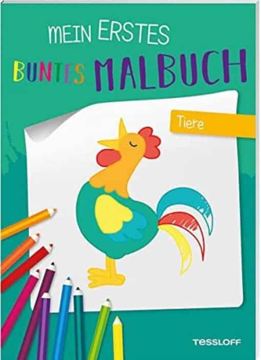 Tessloff Mein erstes buntes Malbuch. Tiere