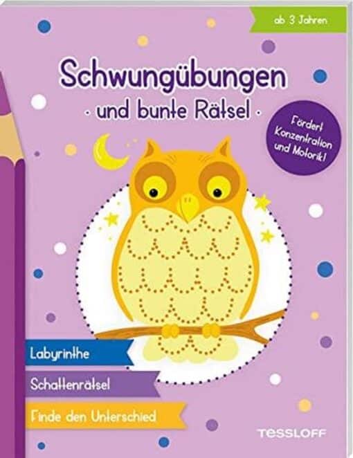 Tessloff Schwungübungen und bunte Rätsel