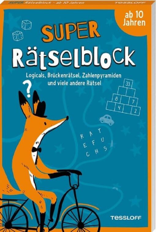 Tessloff Super Rätselblock ab 10 Jahren.