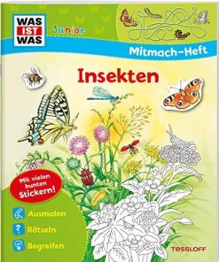 WAS IST WAS Junior Mitmach Heft  Insekten