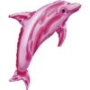 amscan-Folienballon-Super-Shape-pinker-Delfin-ca-84-x-56-cm