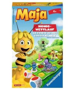 Biene-Maja-Honig-Wettlauf